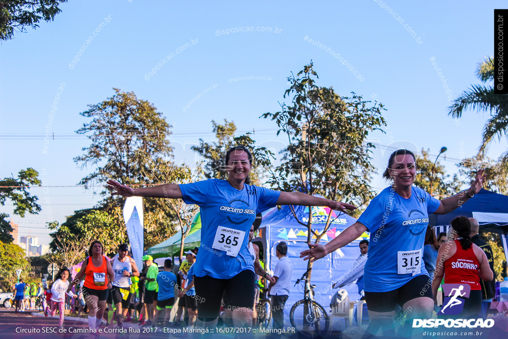 Circuito SESC de Caminhada e Corrida de Rua 2017 - Maringá