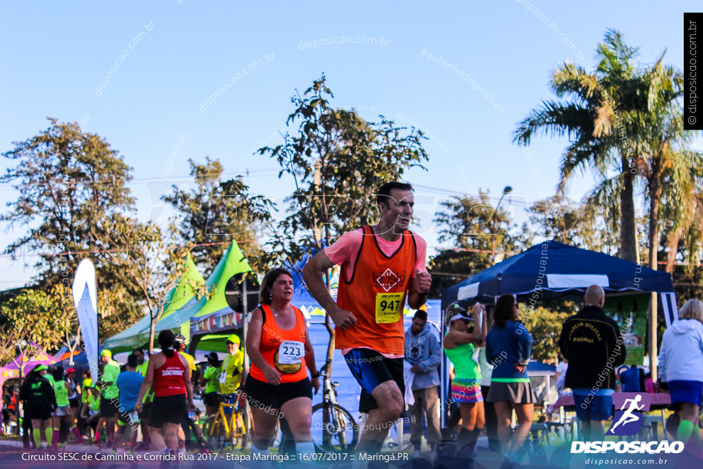 Circuito SESC de Caminhada e Corrida de Rua 2017 - Maringá