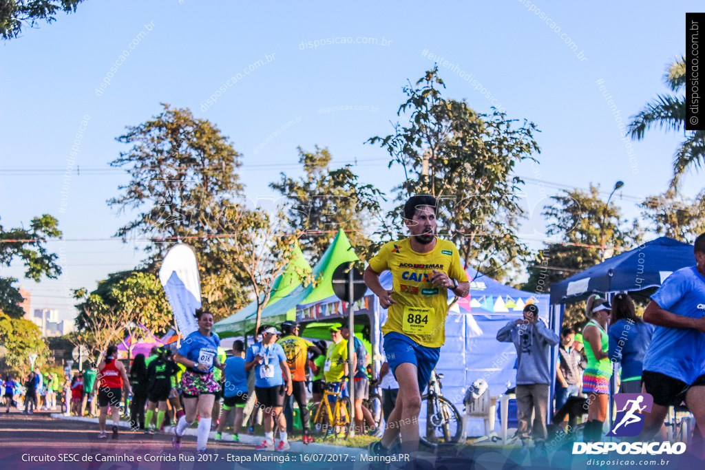 Circuito SESC de Caminhada e Corrida de Rua 2017 - Maringá