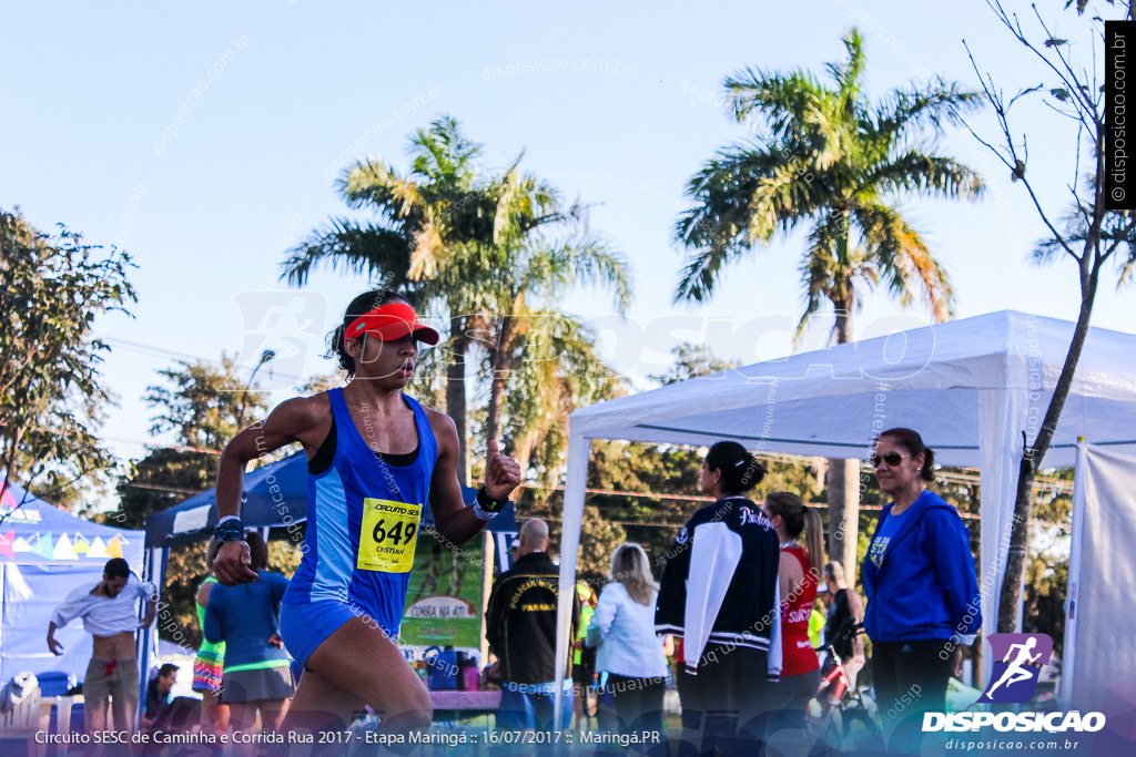 Circuito SESC de Caminhada e Corrida de Rua 2017 - Maringá