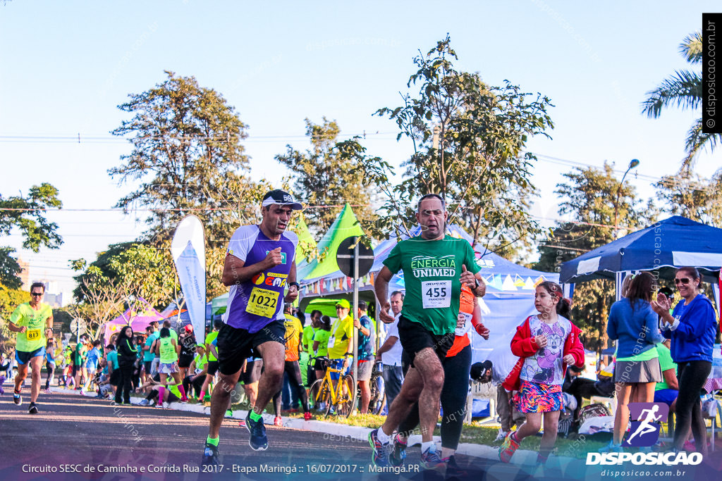 Circuito SESC de Caminhada e Corrida de Rua 2017 - Maringá