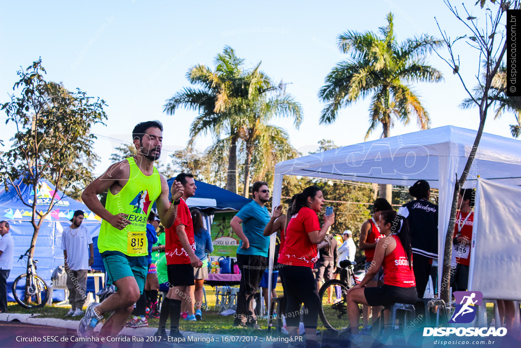 Circuito SESC de Caminhada e Corrida de Rua 2017 - Maringá