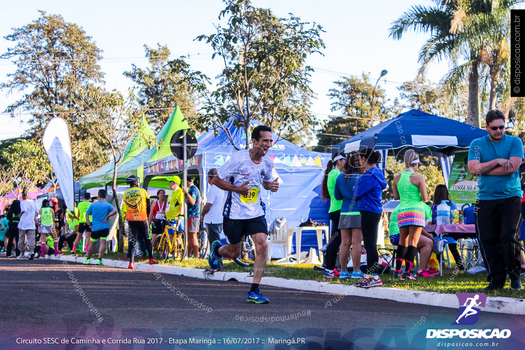 Circuito SESC de Caminhada e Corrida de Rua 2017 - Maringá