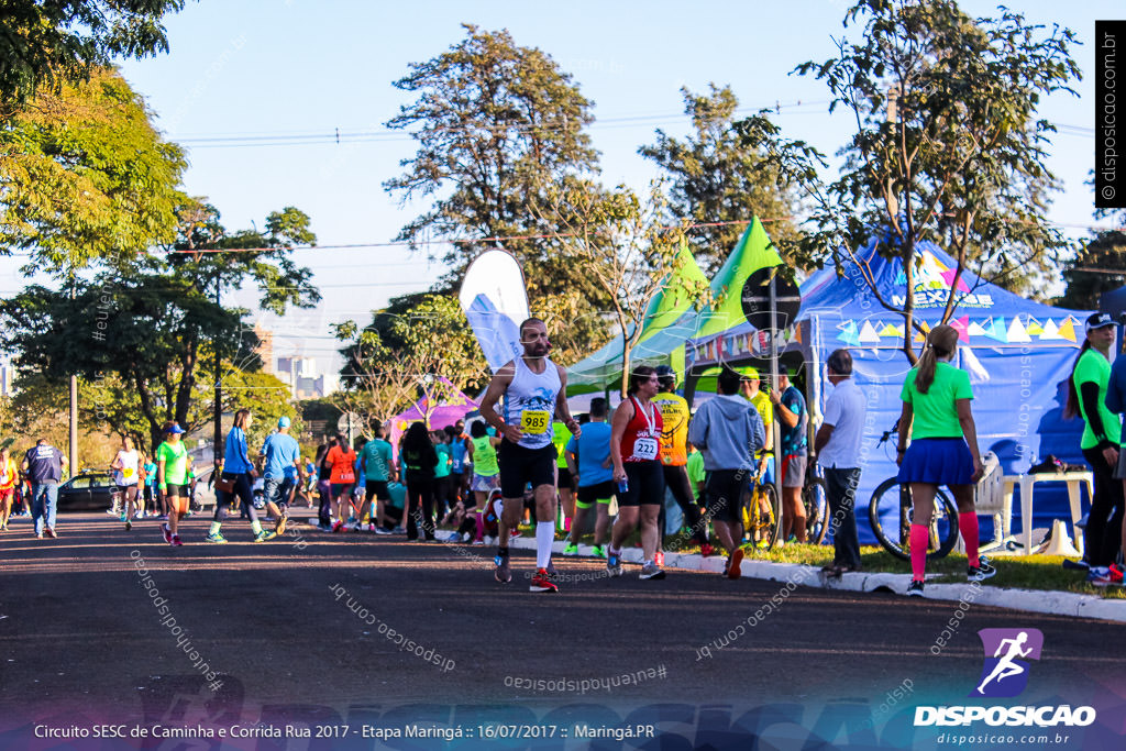 Circuito SESC de Caminhada e Corrida de Rua 2017 - Maringá