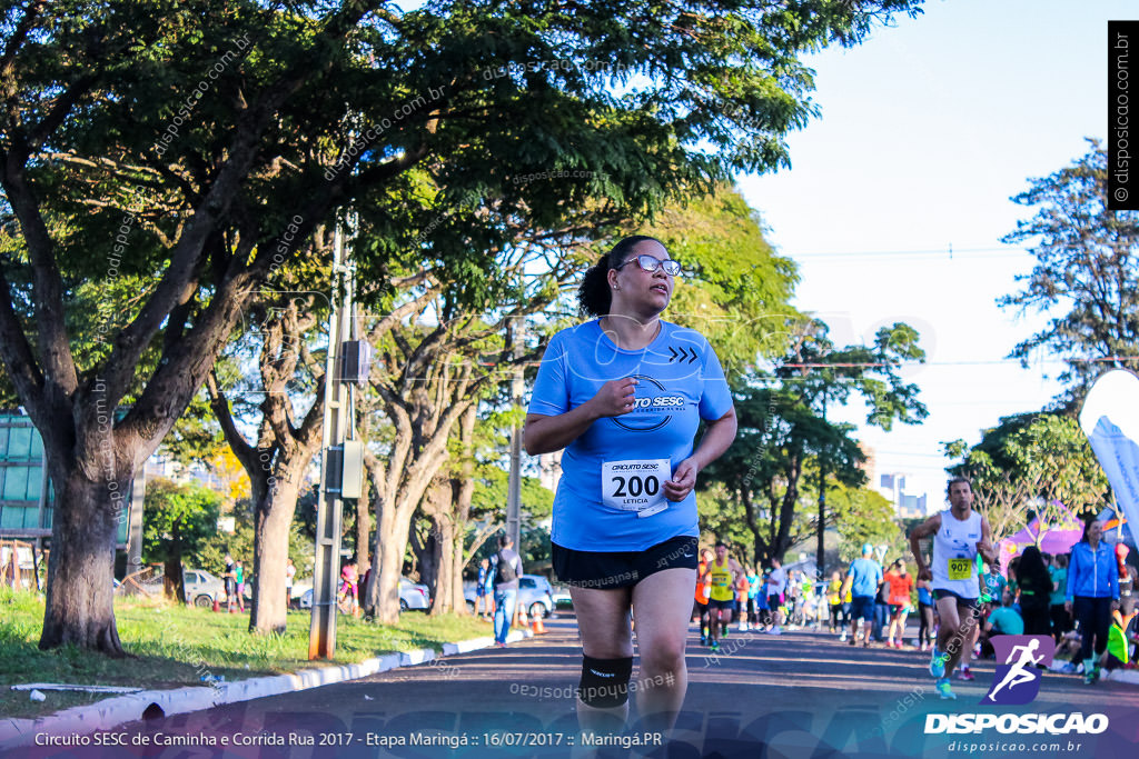 Circuito SESC de Caminhada e Corrida de Rua 2017 - Maringá