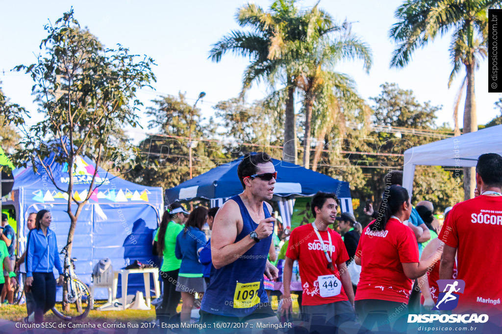 Circuito SESC de Caminhada e Corrida de Rua 2017 - Maringá