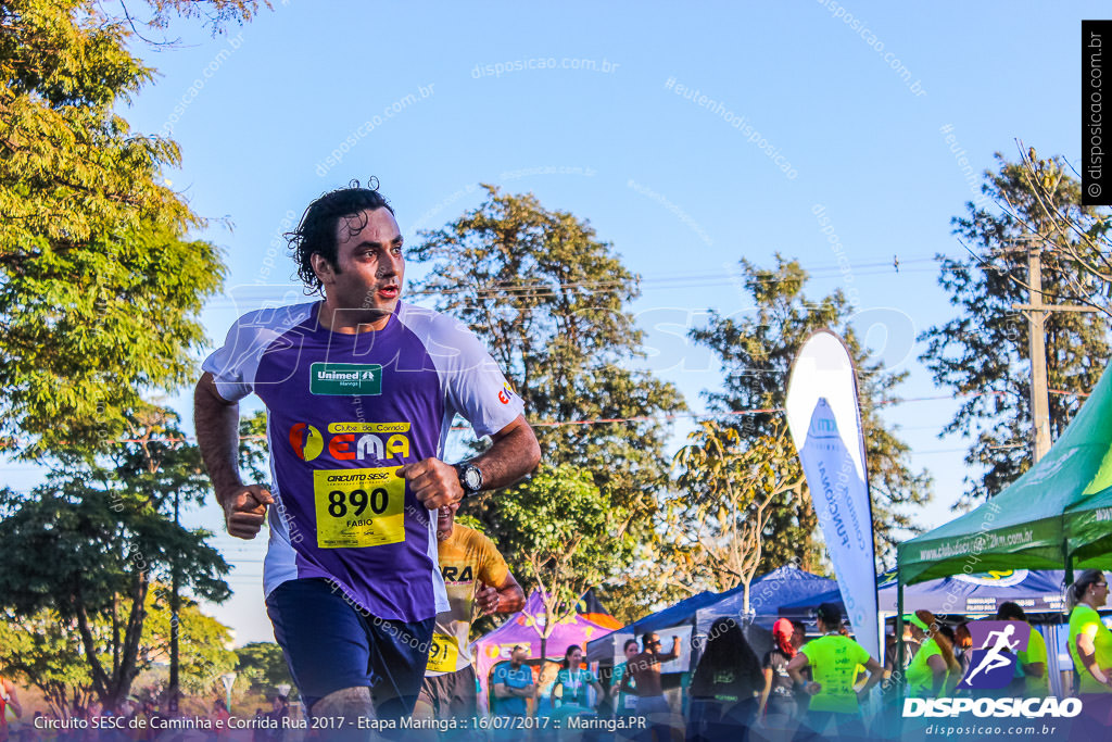 Circuito SESC de Caminhada e Corrida de Rua 2017 - Maringá