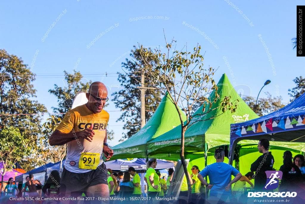 Circuito SESC de Caminhada e Corrida de Rua 2017 - Maringá