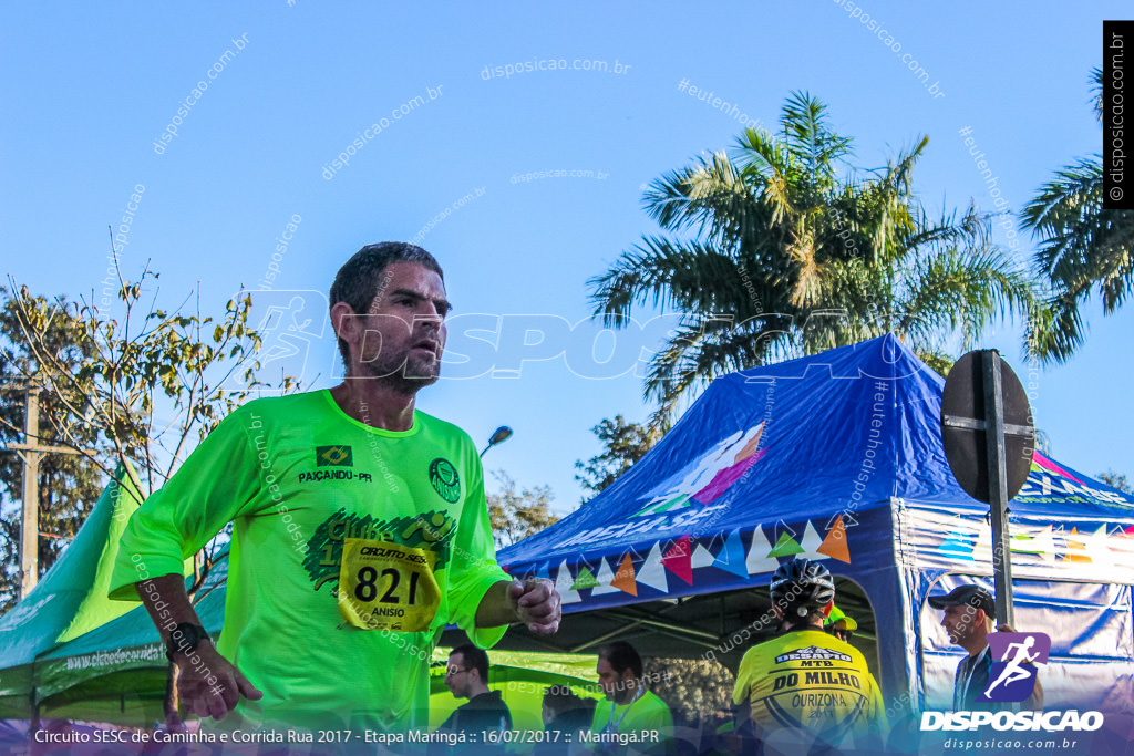 Circuito SESC de Caminhada e Corrida de Rua 2017 - Maringá