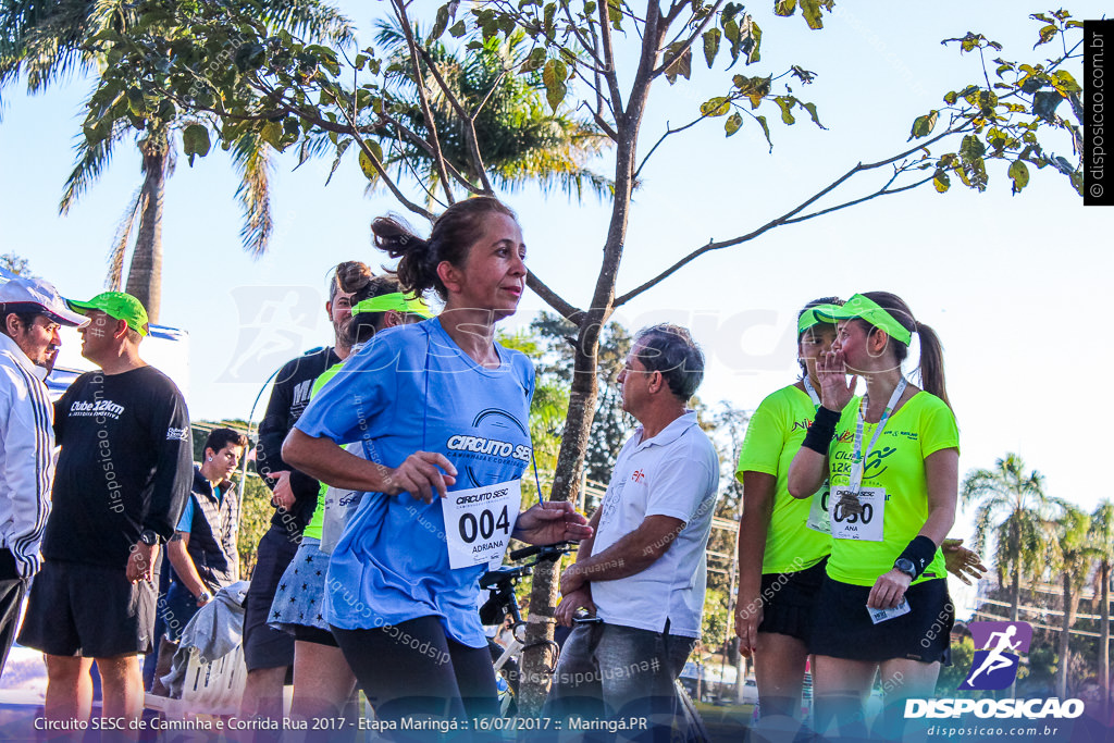 Circuito SESC de Caminhada e Corrida de Rua 2017 - Maringá