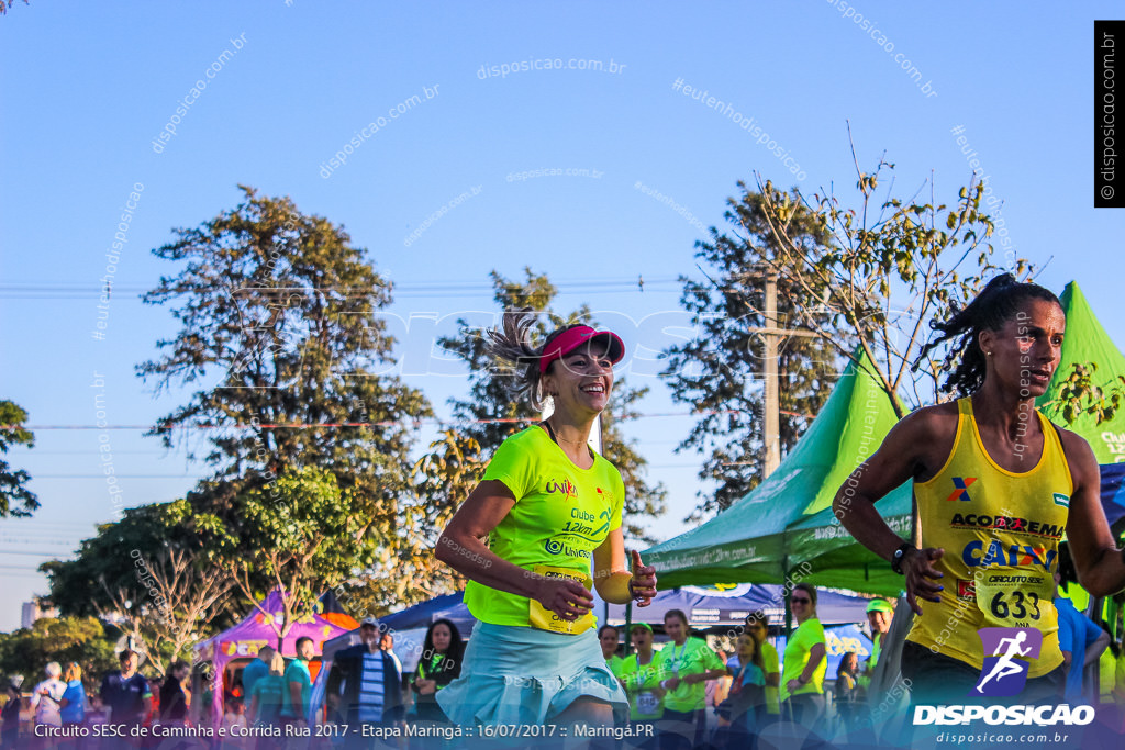 Circuito SESC de Caminhada e Corrida de Rua 2017 - Maringá