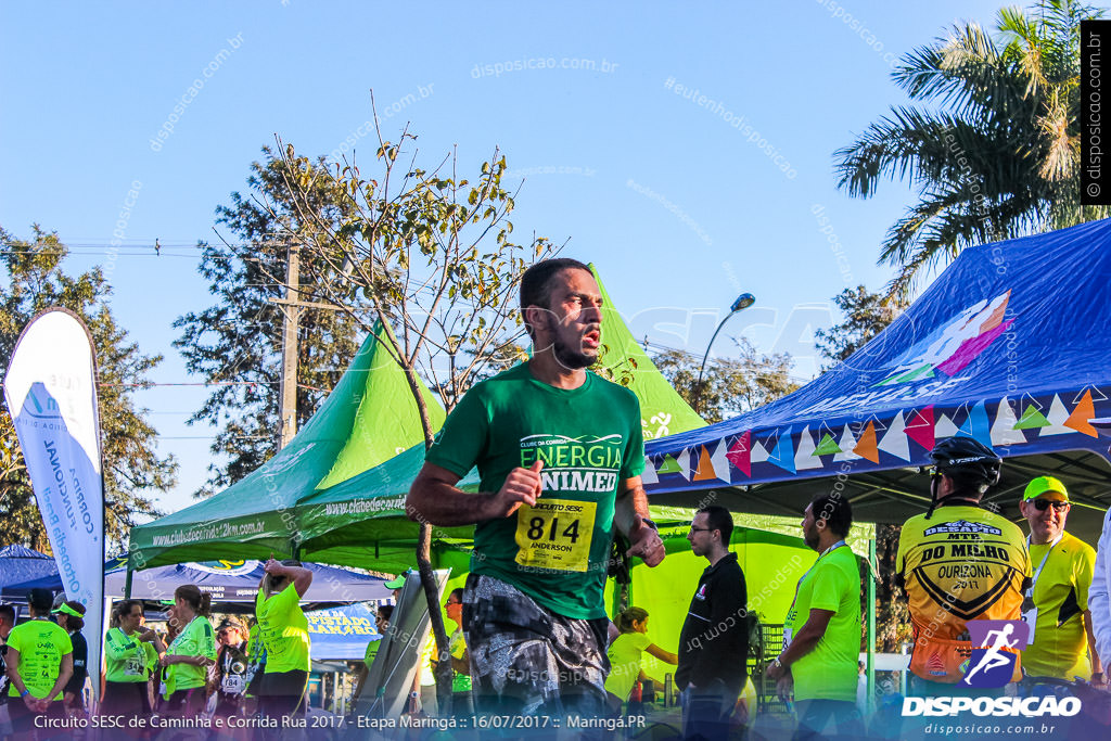 Circuito SESC de Caminhada e Corrida de Rua 2017 - Maringá