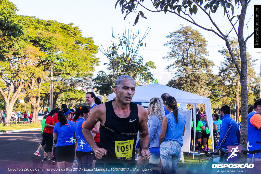 Circuito SESC de Caminhada e Corrida de Rua 2017 - Maringá