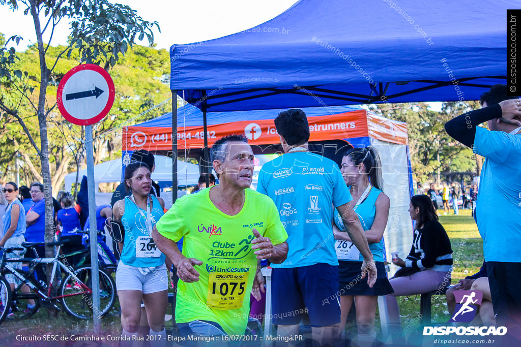 Circuito SESC de Caminhada e Corrida de Rua 2017 - Maringá