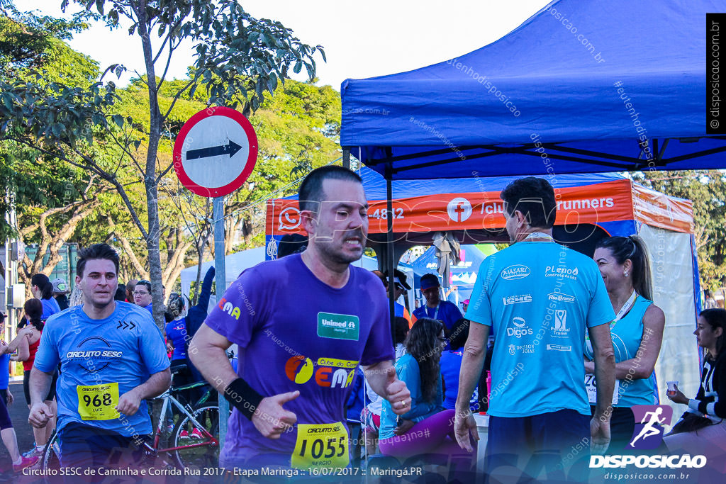 Circuito SESC de Caminhada e Corrida de Rua 2017 - Maringá