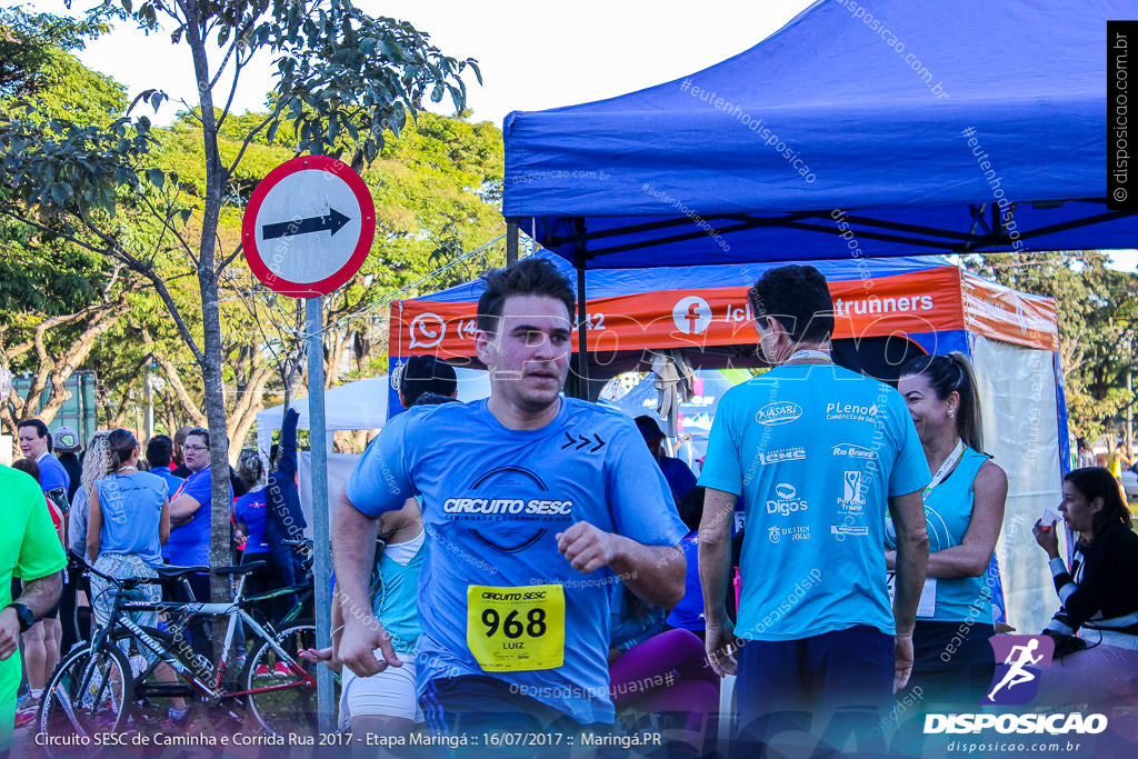 Circuito SESC de Caminhada e Corrida de Rua 2017 - Maringá