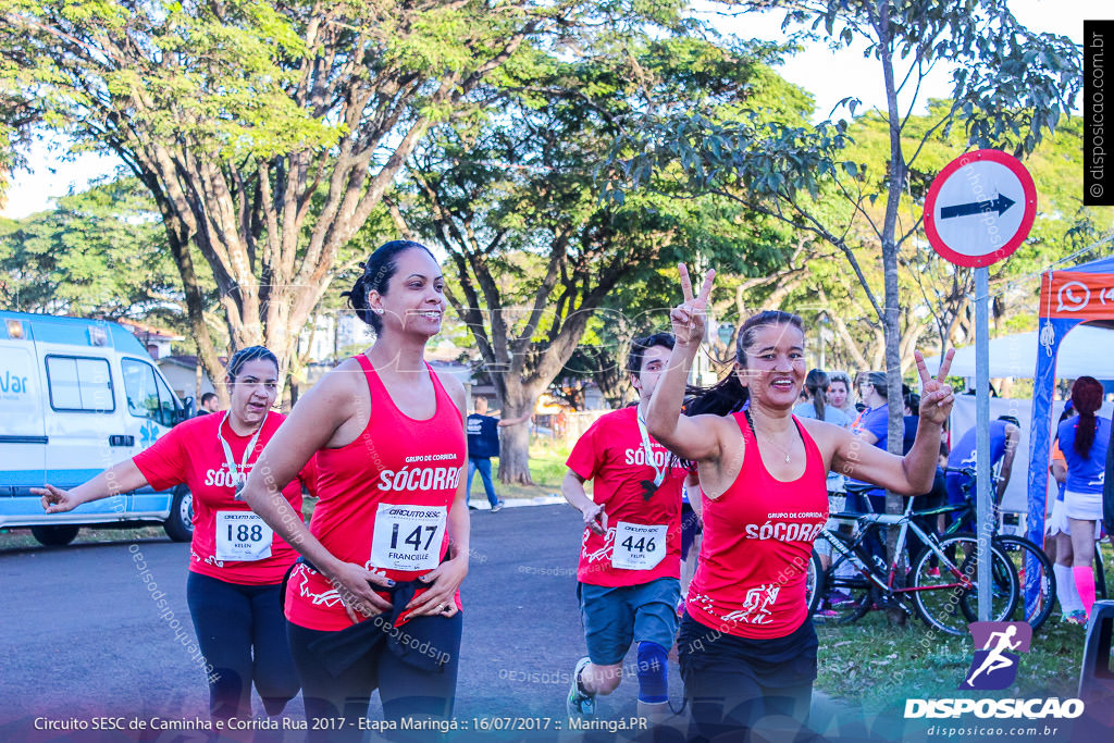 Circuito SESC de Caminhada e Corrida de Rua 2017 - Maringá