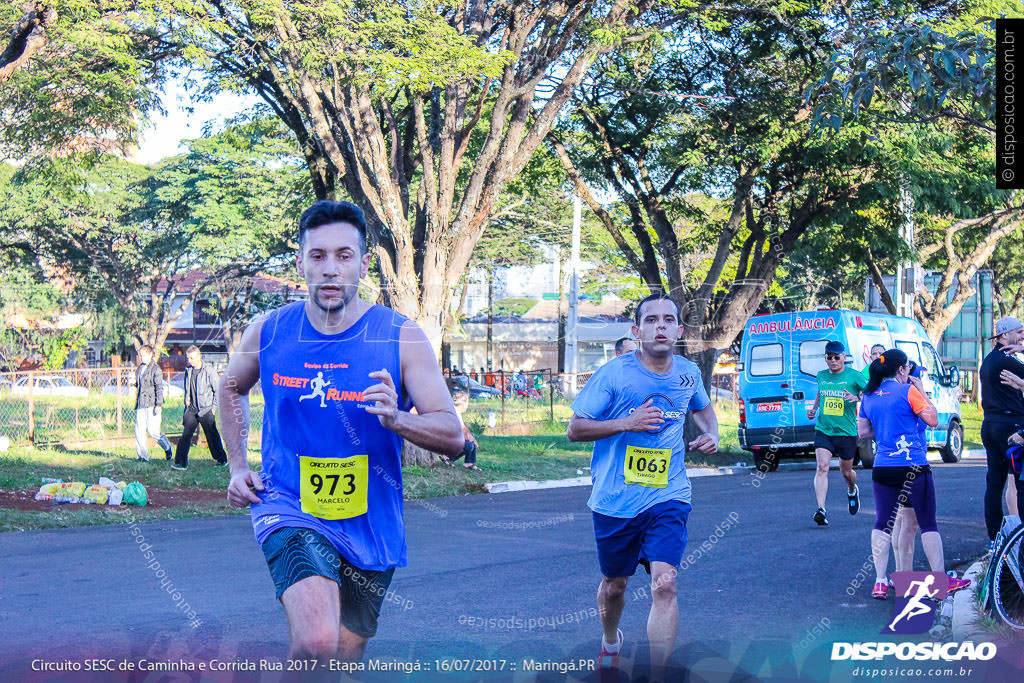 Circuito SESC de Caminhada e Corrida de Rua 2017 - Maringá