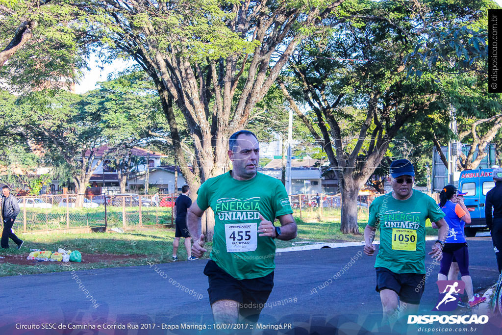 Circuito SESC de Caminhada e Corrida de Rua 2017 - Maringá