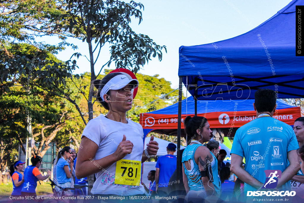 Circuito SESC de Caminhada e Corrida de Rua 2017 - Maringá