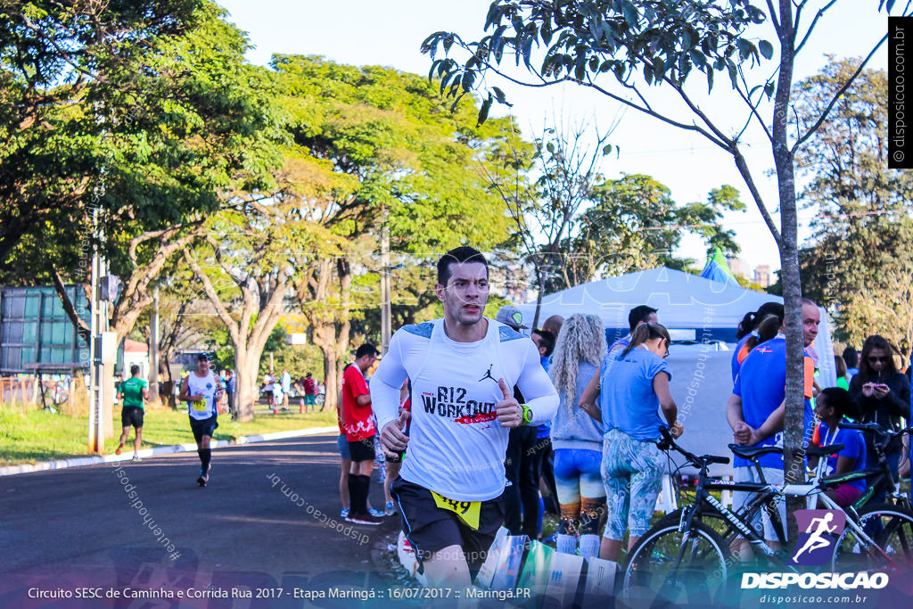 Circuito SESC de Caminhada e Corrida de Rua 2017 - Maringá