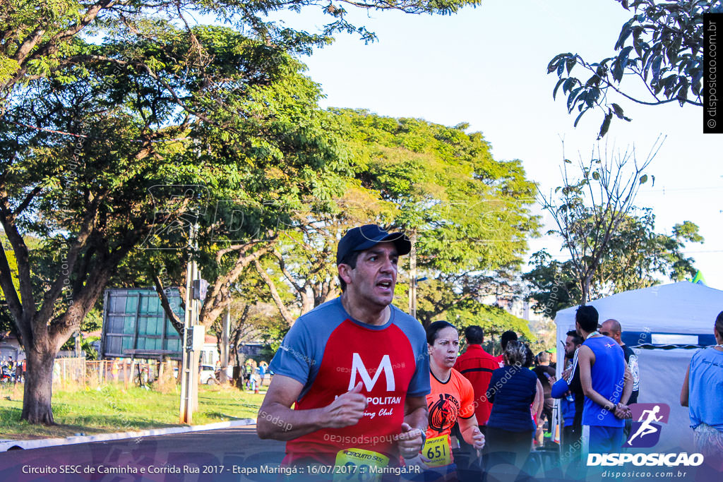 Circuito SESC de Caminhada e Corrida de Rua 2017 - Maringá