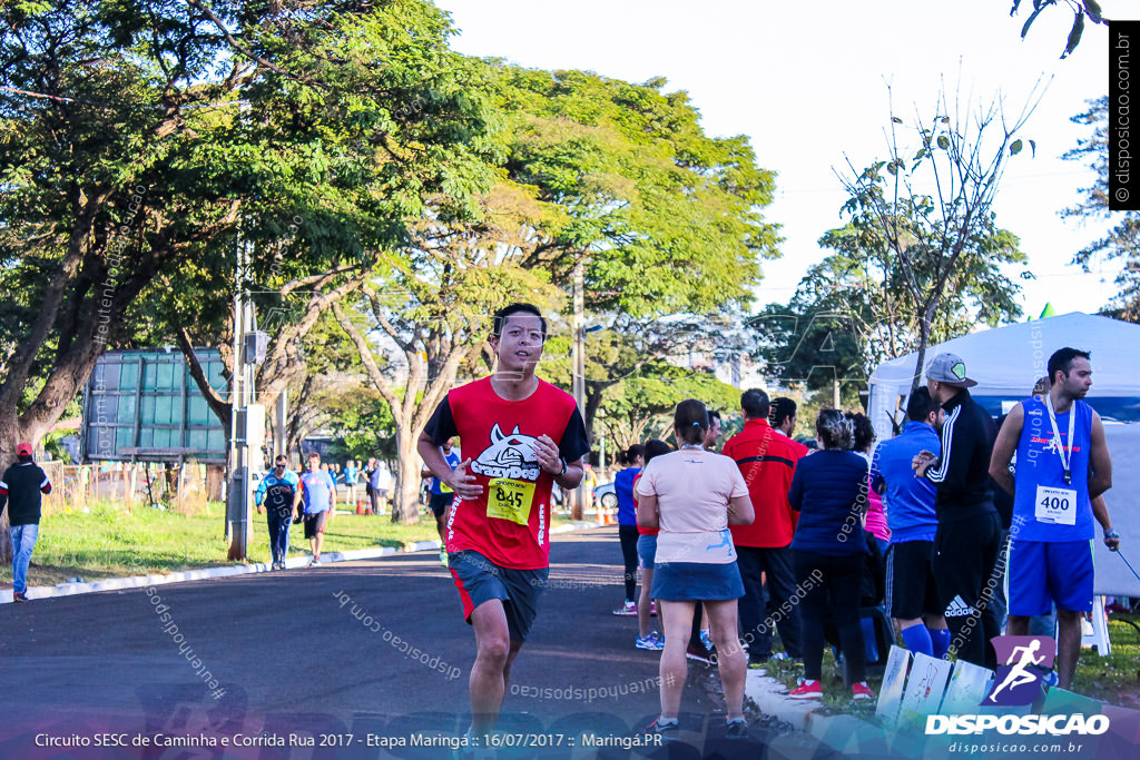 Circuito SESC de Caminhada e Corrida de Rua 2017 - Maringá