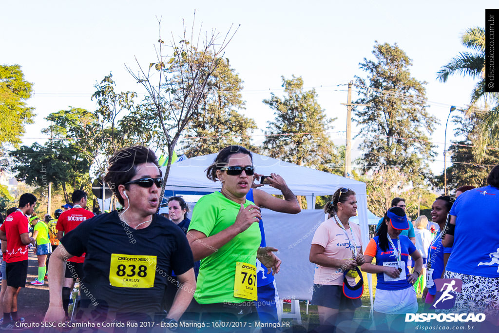 Circuito SESC de Caminhada e Corrida de Rua 2017 - Maringá