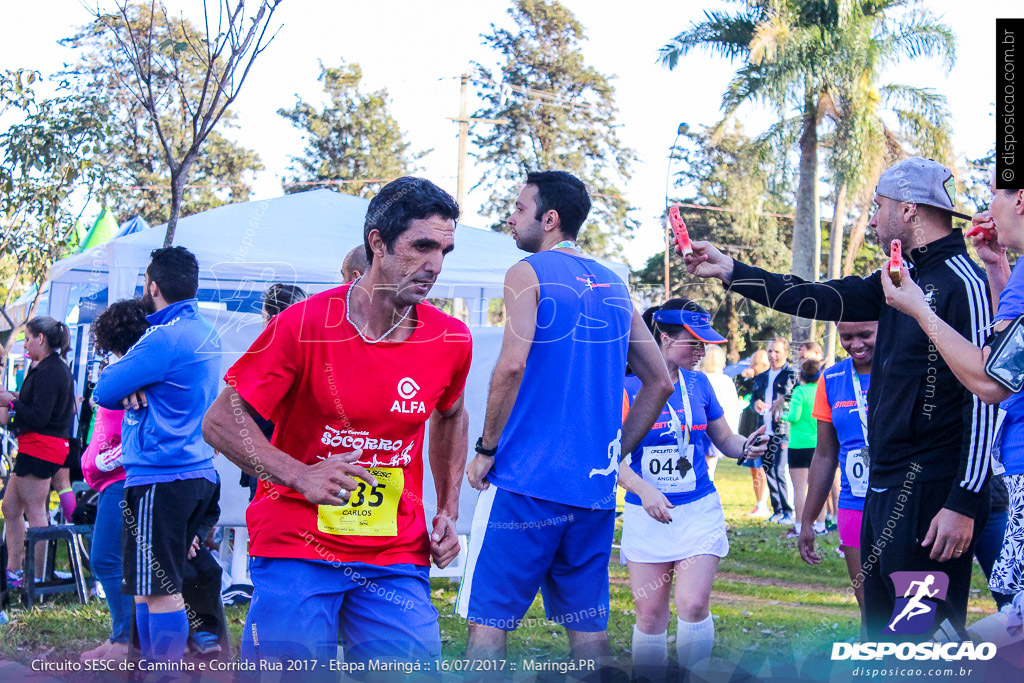 Circuito SESC de Caminhada e Corrida de Rua 2017 - Maringá