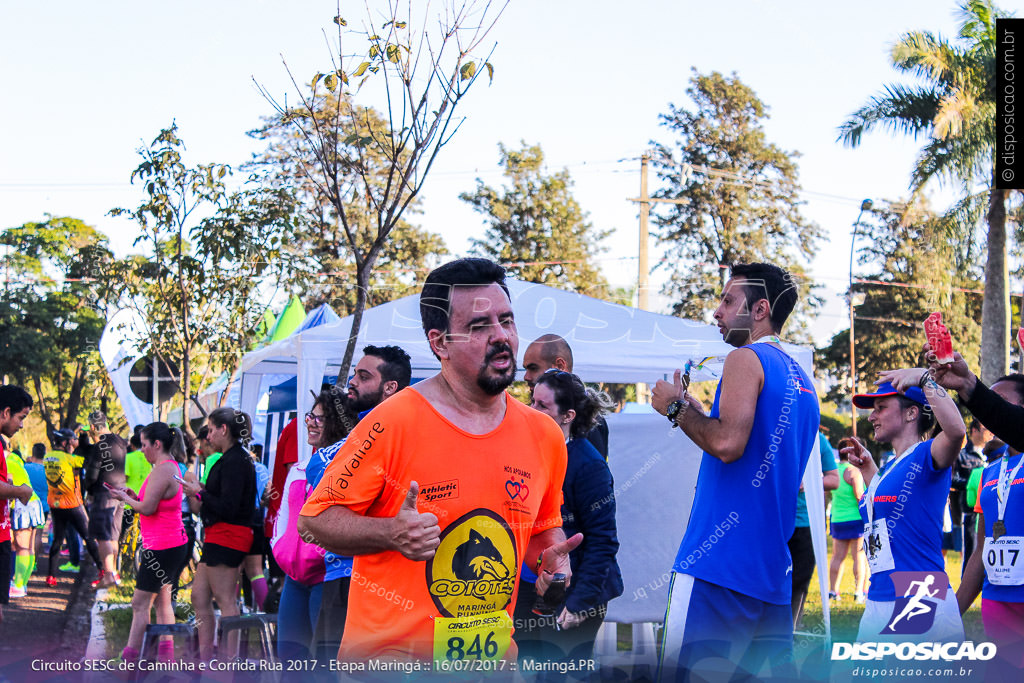 Circuito SESC de Caminhada e Corrida de Rua 2017 - Maringá