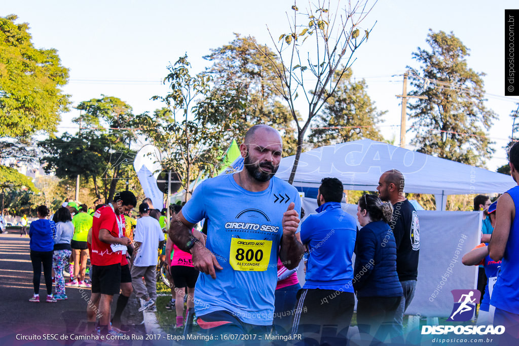 Circuito SESC de Caminhada e Corrida de Rua 2017 - Maringá