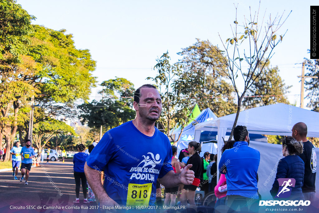 Circuito SESC de Caminhada e Corrida de Rua 2017 - Maringá