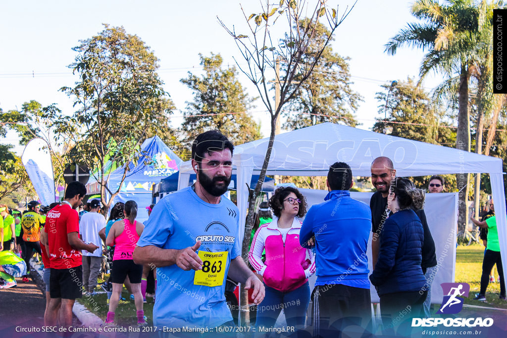 Circuito SESC de Caminhada e Corrida de Rua 2017 - Maringá