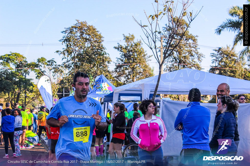 Circuito SESC de Caminhada e Corrida de Rua 2017 - Maringá