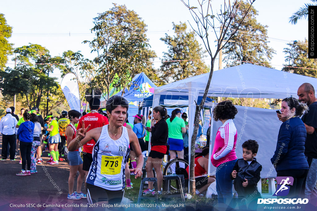 Circuito SESC de Caminhada e Corrida de Rua 2017 - Maringá