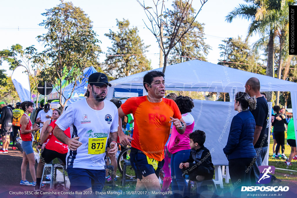 Circuito SESC de Caminhada e Corrida de Rua 2017 - Maringá