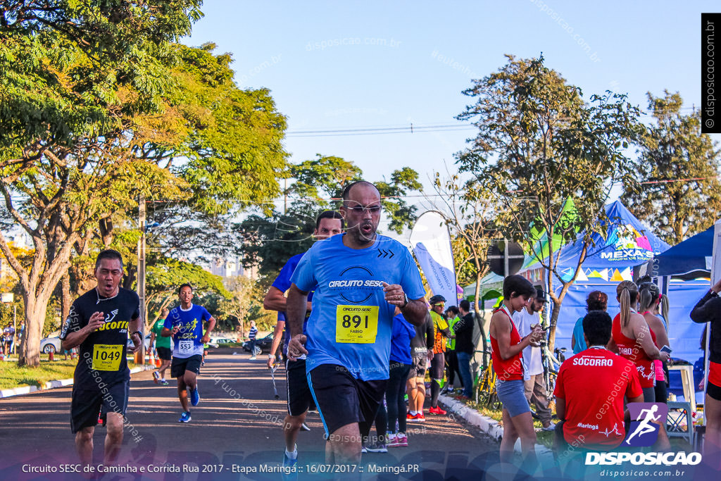 Circuito SESC de Caminhada e Corrida de Rua 2017 - Maringá