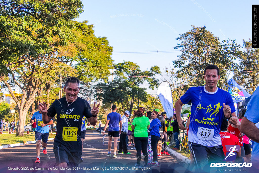 Circuito SESC de Caminhada e Corrida de Rua 2017 - Maringá