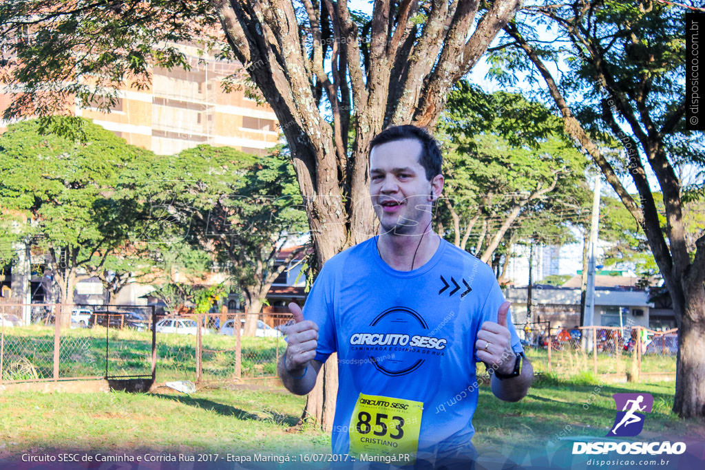 Circuito SESC de Caminhada e Corrida de Rua 2017 - Maringá