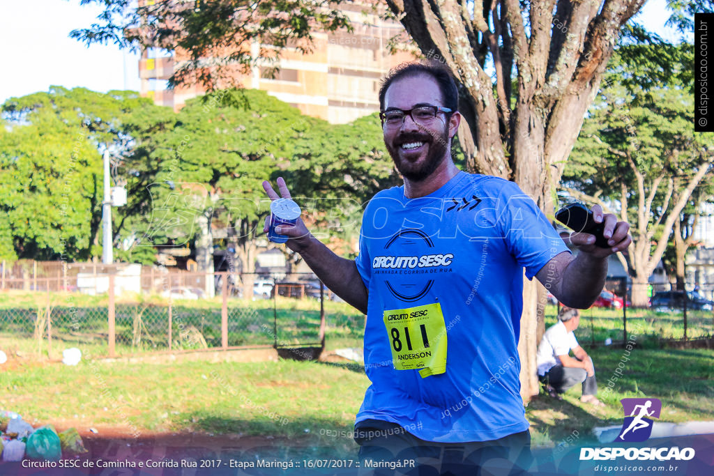 Circuito SESC de Caminhada e Corrida de Rua 2017 - Maringá