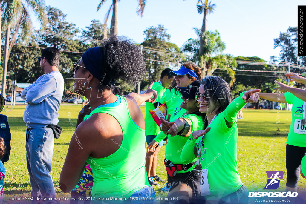 Circuito SESC de Caminhada e Corrida de Rua 2017 - Maringá