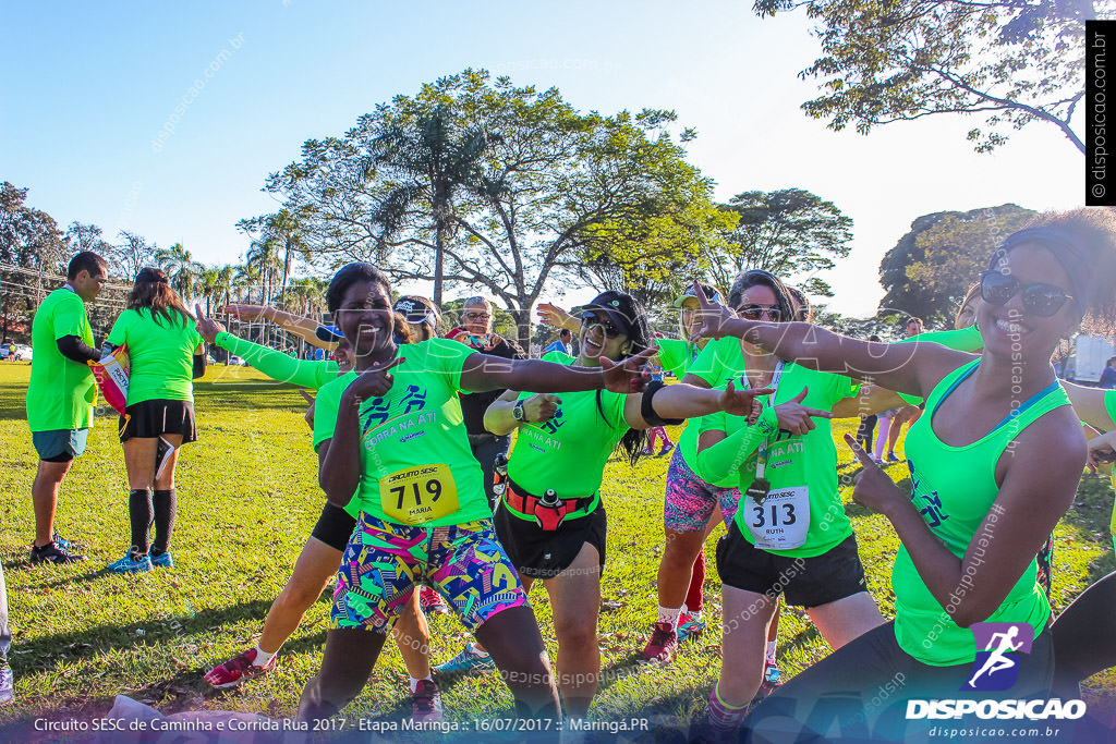 Circuito SESC de Caminhada e Corrida de Rua 2017 - Maringá