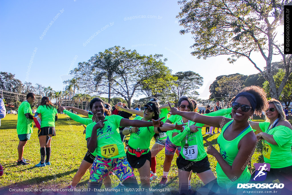 Circuito SESC de Caminhada e Corrida de Rua 2017 - Maringá