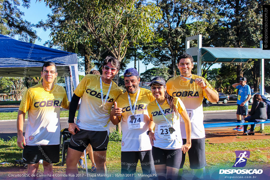 Circuito SESC de Caminhada e Corrida de Rua 2017 - Maringá