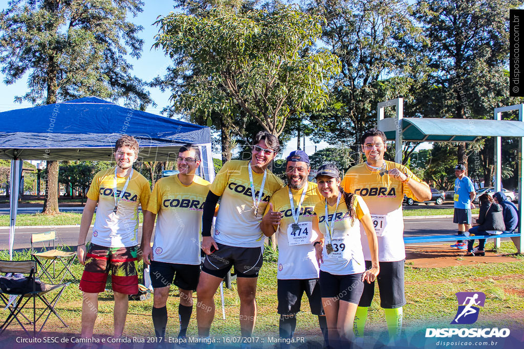 Circuito SESC de Caminhada e Corrida de Rua 2017 - Maringá