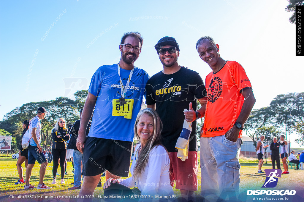 Circuito SESC de Caminhada e Corrida de Rua 2017 - Maringá