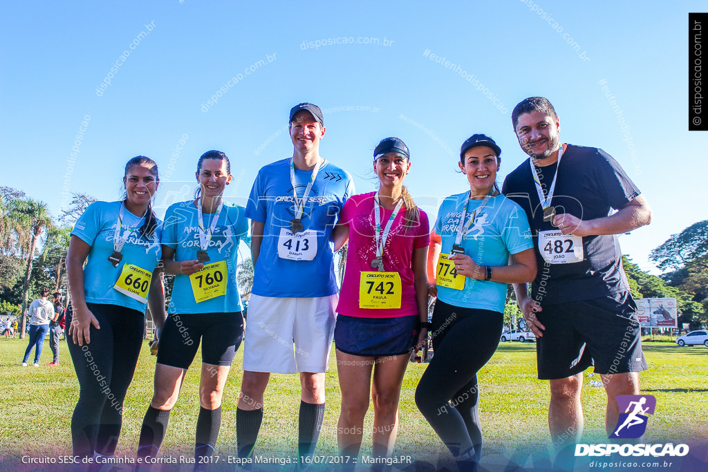 Circuito SESC de Caminhada e Corrida de Rua 2017 - Maringá