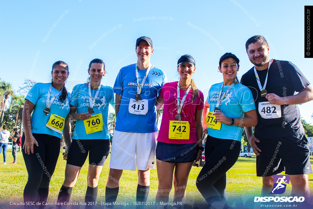 Circuito SESC de Caminhada e Corrida de Rua 2017 - Maringá