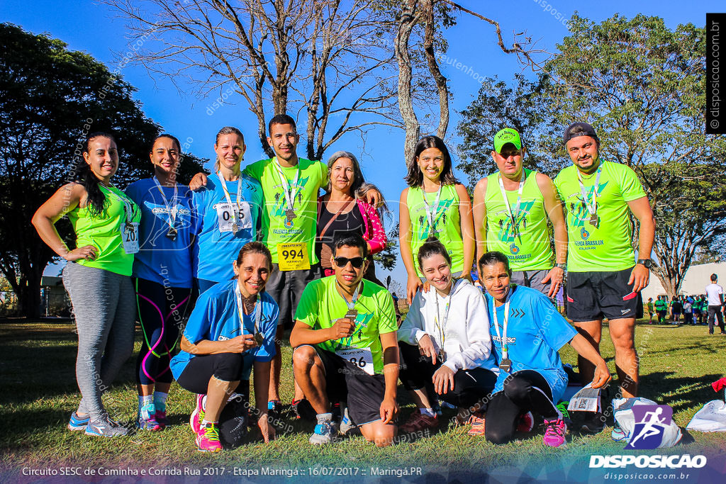 Circuito SESC de Caminhada e Corrida de Rua 2017 - Maringá