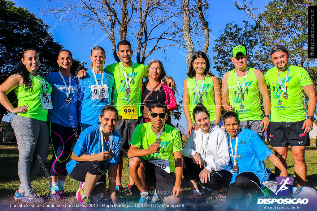 Circuito SESC de Caminhada e Corrida de Rua 2017 - Maringá